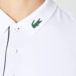 Lacoste Men's SPORT Jersey Croc Collar Golf Polo Shirt