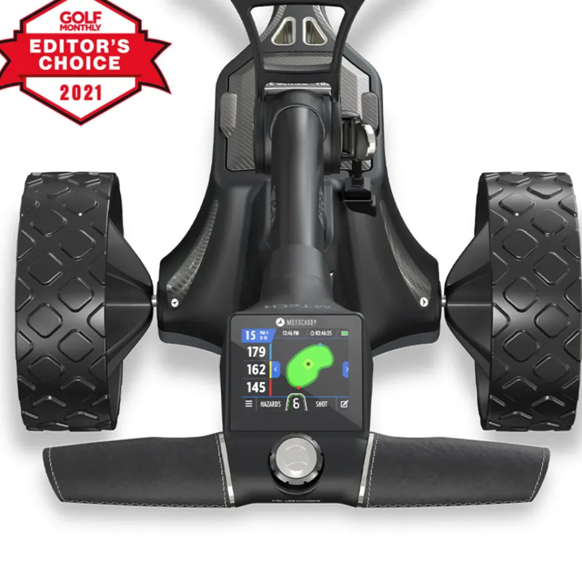 Motocaddy M-TECH GPS Extended Range Lithium Electric Golf Trolley