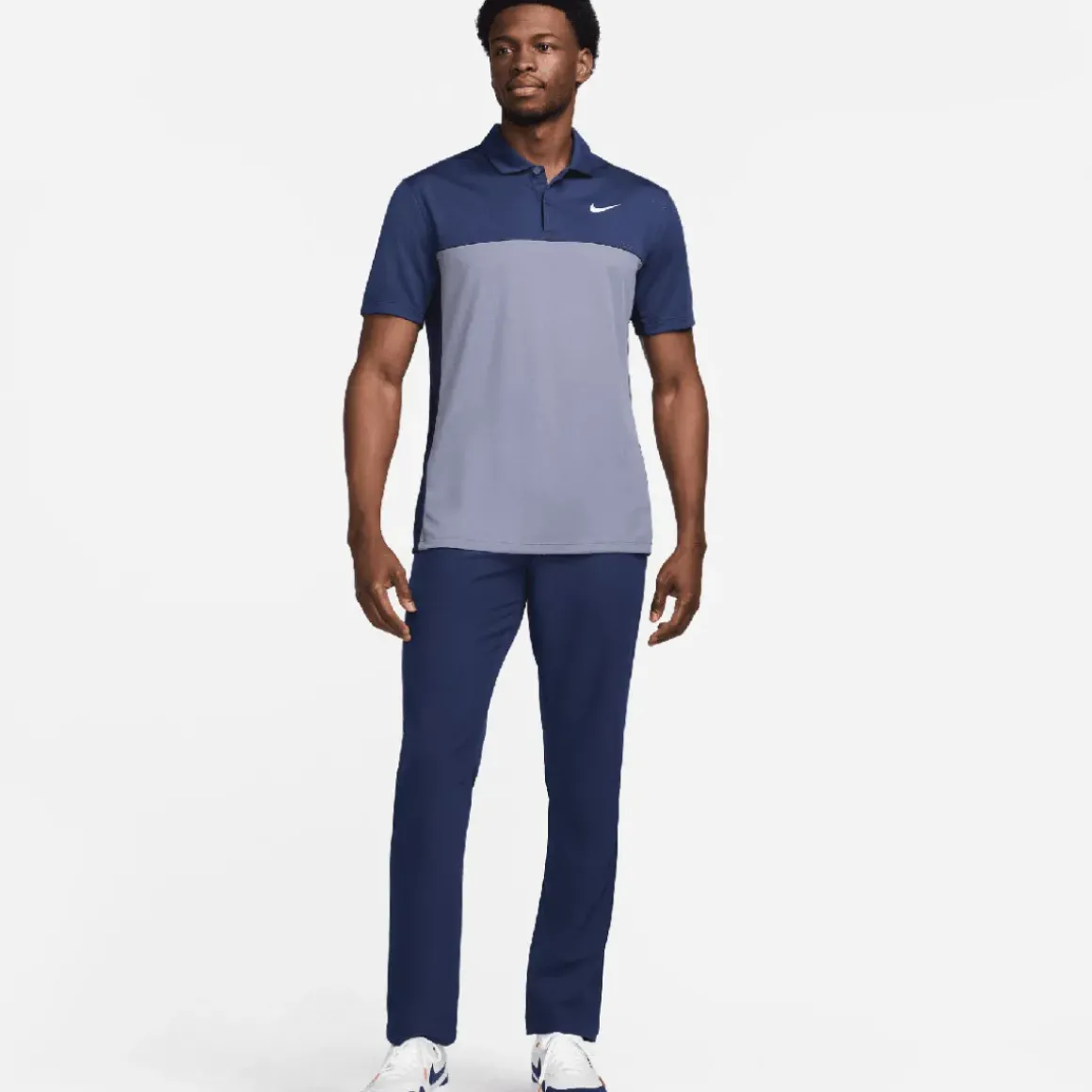 Nike Men's Dri-FIT Victory+ Block Golf Polo Shirt