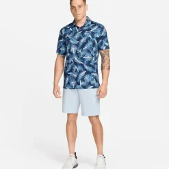 Nike Men's Tour Pine Print Golf Polo Shirt