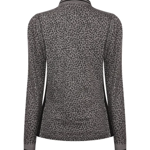 OCEANTEE Ladies Long Sleeve Golf Polo Shirt