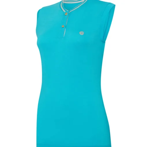 OCEANTEE Ladies Oceanic Sleeveless Breathable Golf Polo Shirt