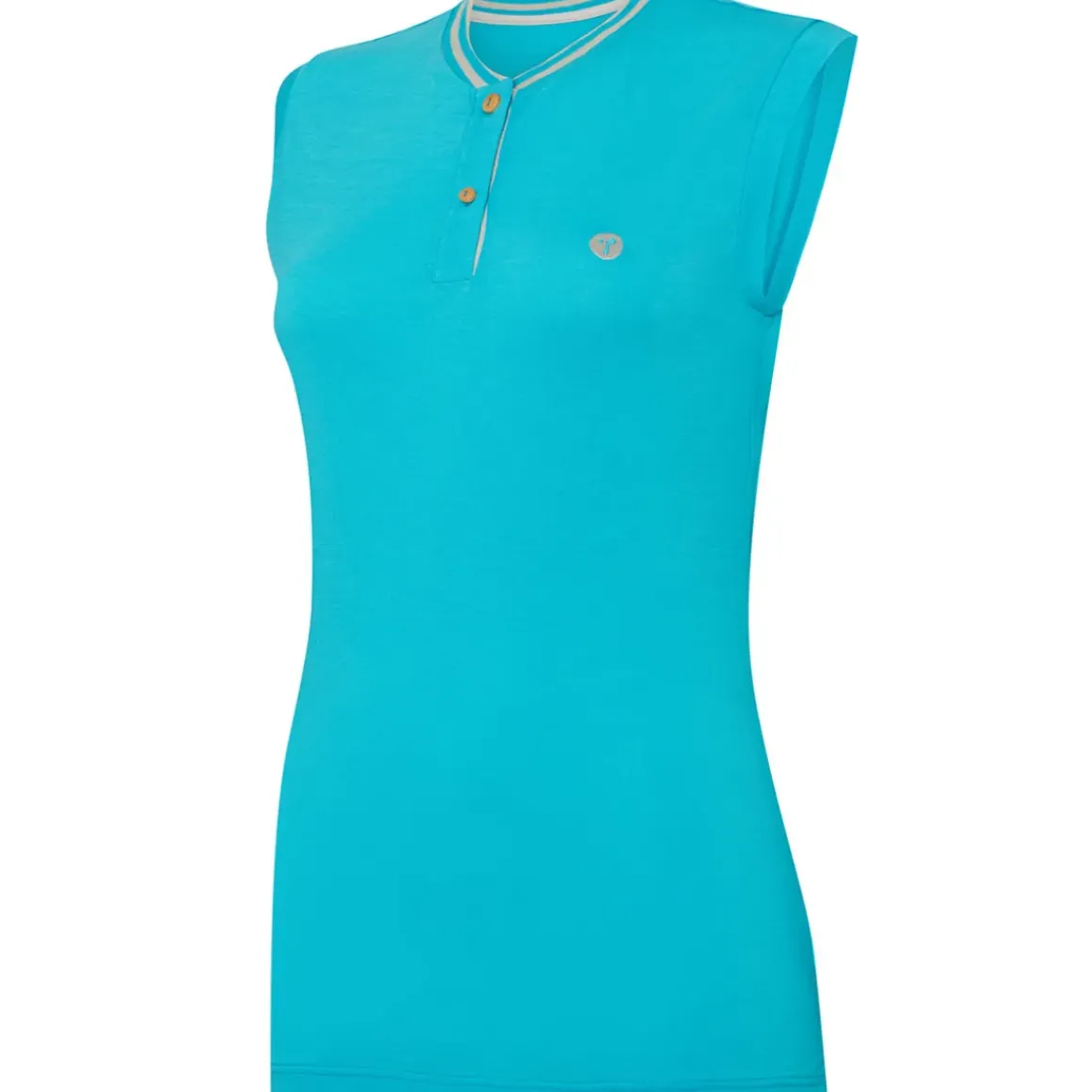 OCEANTEE Ladies Oceanic Sleeveless Breathable Golf Polo Shirt