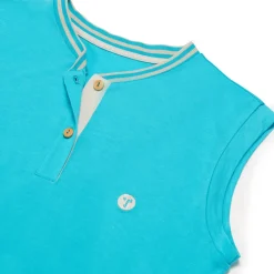 OCEANTEE Ladies Oceanic Sleeveless Breathable Golf Polo Shirt