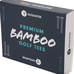 OCEANTEE Mixed Bamboo Golf Tees - 30 Pack