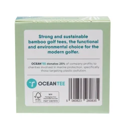 OCEANTEE 59mm Bamboo Castle Golf Tees - 20 Pack