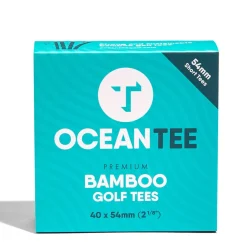 OCEANTEE 54mm Bamboo Golf Tees - 40 Pack