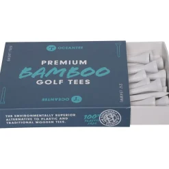 OCEANTEE 54mm Bamboo Golf Tees - 30 Pack