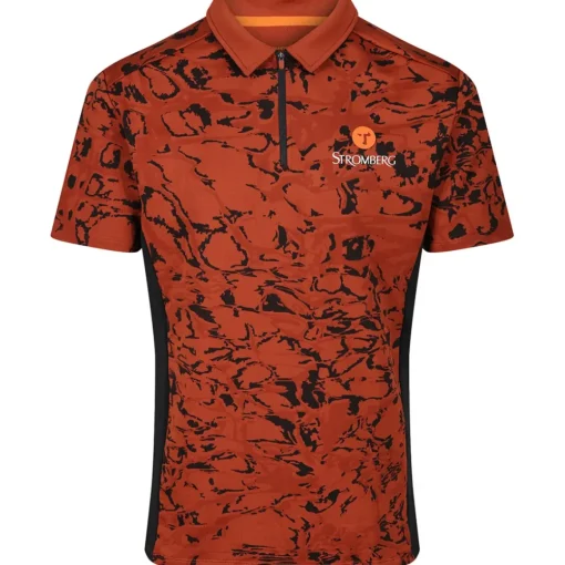 OCEANTEE Stromberg Men's Print Golf Polo Shirt
