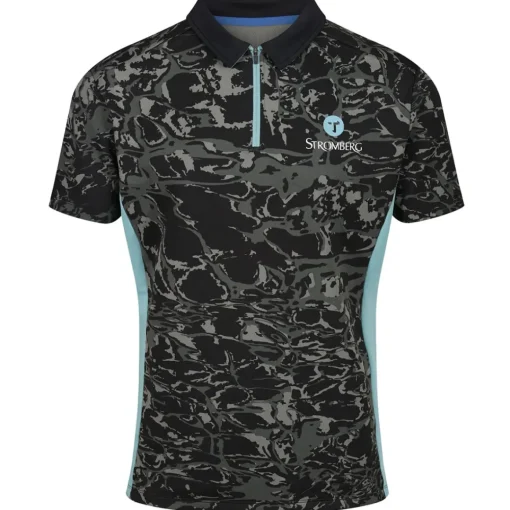 OCEANTEE Stromberg Men's Print Golf Polo Shirt