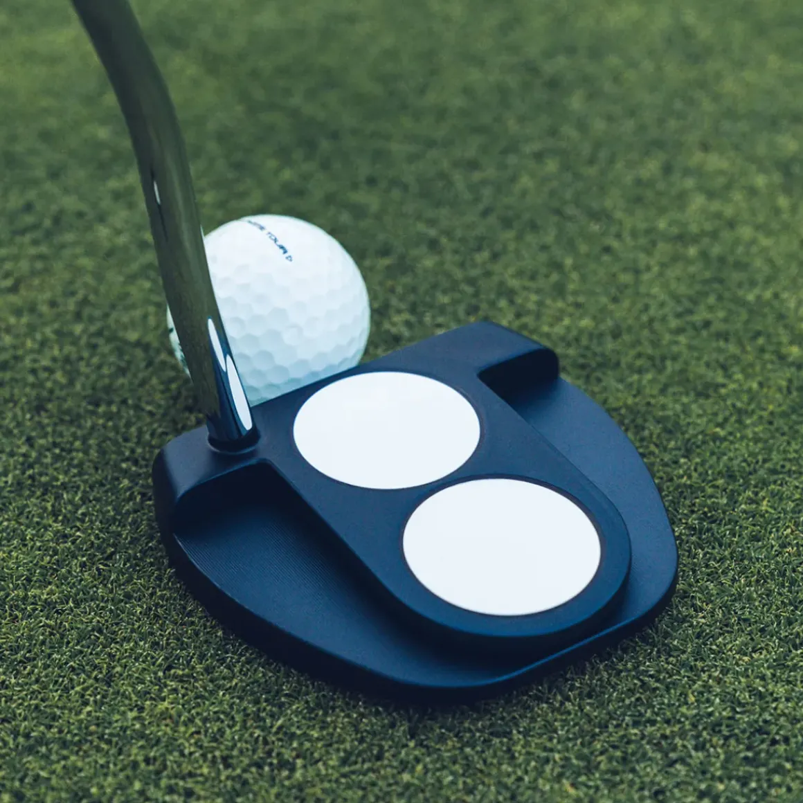 Odyssey Ai-ONE 2-Ball Jailbird Mini Double Bend Pistol Golf Putter