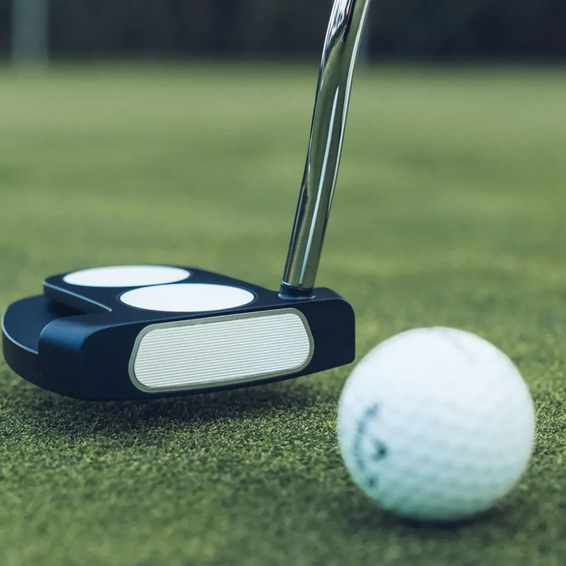 Odyssey Ai-ONE 2-Ball Jailbird Mini Double Bend Pistol Golf Putter