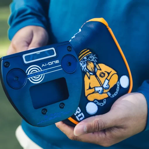 Odyssey Ai-ONE 2-Ball Jailbird Mini Double Bend Pistol Golf Putter
