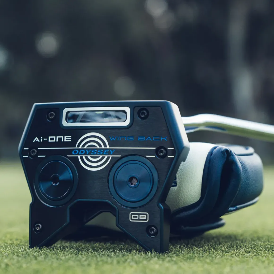 Odyssey Ai-ONE Wingback Double Bend Pistol Golf Putter