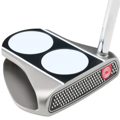 Odyssey Microhinge V-Line 2-Ball Double Bend Pistol Golf Putter