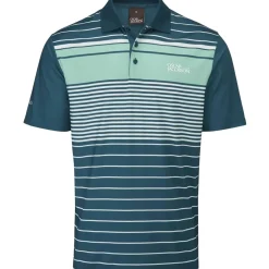 Oscar Jacobson Men's Croft Stretch Golf Polo Shirt
