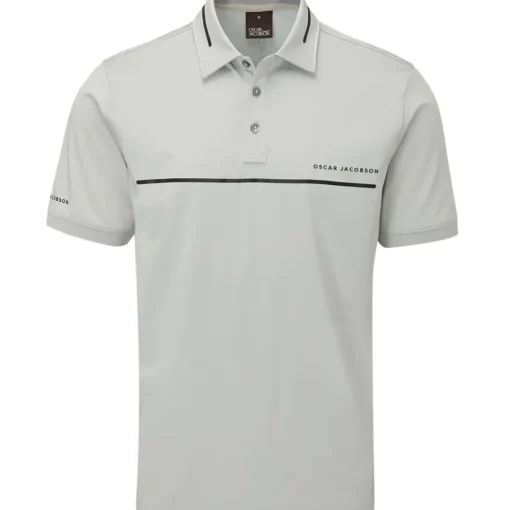 Oscar Jacobson Men's Marsden Stretch Golf Polo Shirt