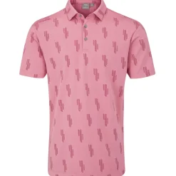 PING Men's Arizona Cactus Golf Polo Shirt