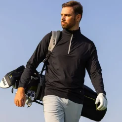 PING Men's Latham Half-Zip Golf Midlayer