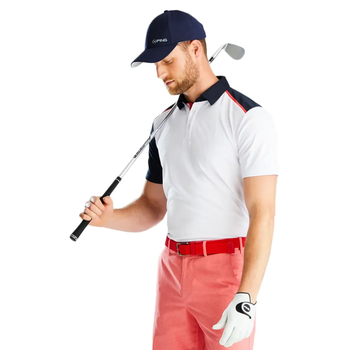 PING Men's Mack Golf Polo Shirt