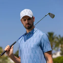 PING Men's Mr Ping Printed Golf Polo Shirt