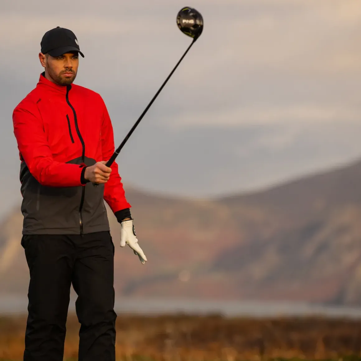 PING Men's Sensordry S2 Pro Full Zip Waterproof Golf Jacket