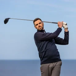 PING Men's Whister Half Zip Golf Mid Layer