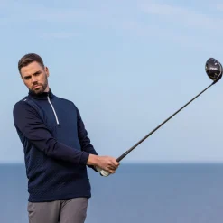 PING Men's Whister Half Zip Golf Mid Layer