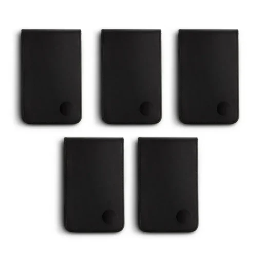 Plain PU Scorecard Holder with Magnet - Pack of 5