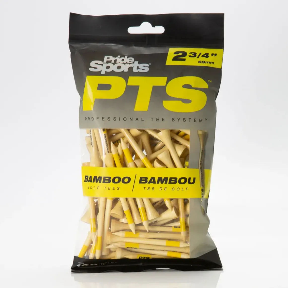 Pride Sports PTS Bamboo Retail Golf Tees Pack