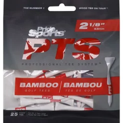 Pride Sports PTS Bamboo Small Golf Tees Pack