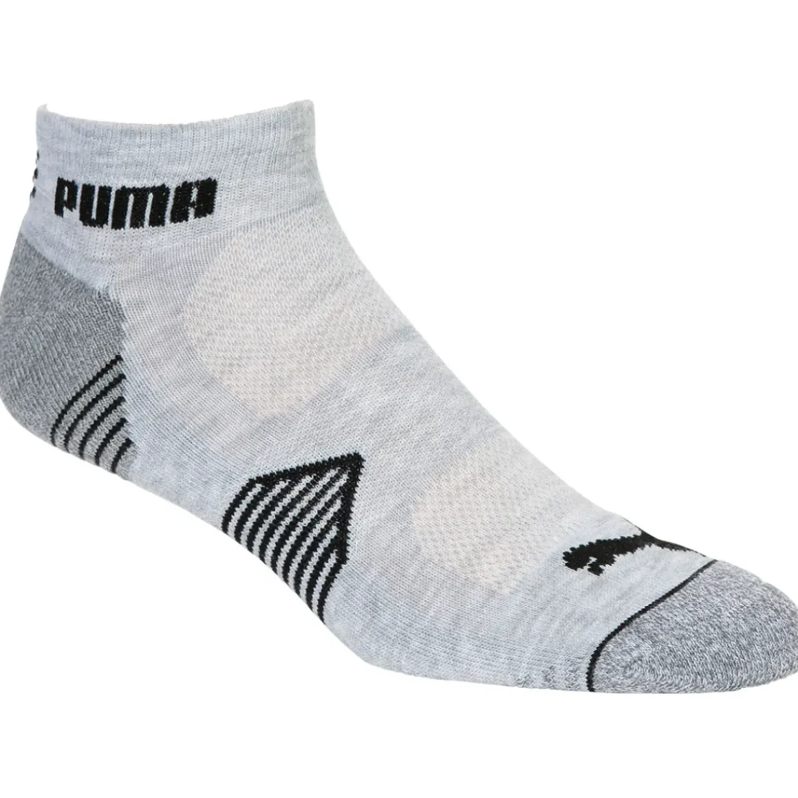 PUMA Golf Essential Quarter-Cut 3 Pair Pack Socks