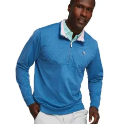 PUMA Men's AP CLOUDSPUN Castle Half Zip Golf Midlayer