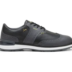 PUMA Men's Avant Wingtip Waterproof Spikeless Golf Shoes