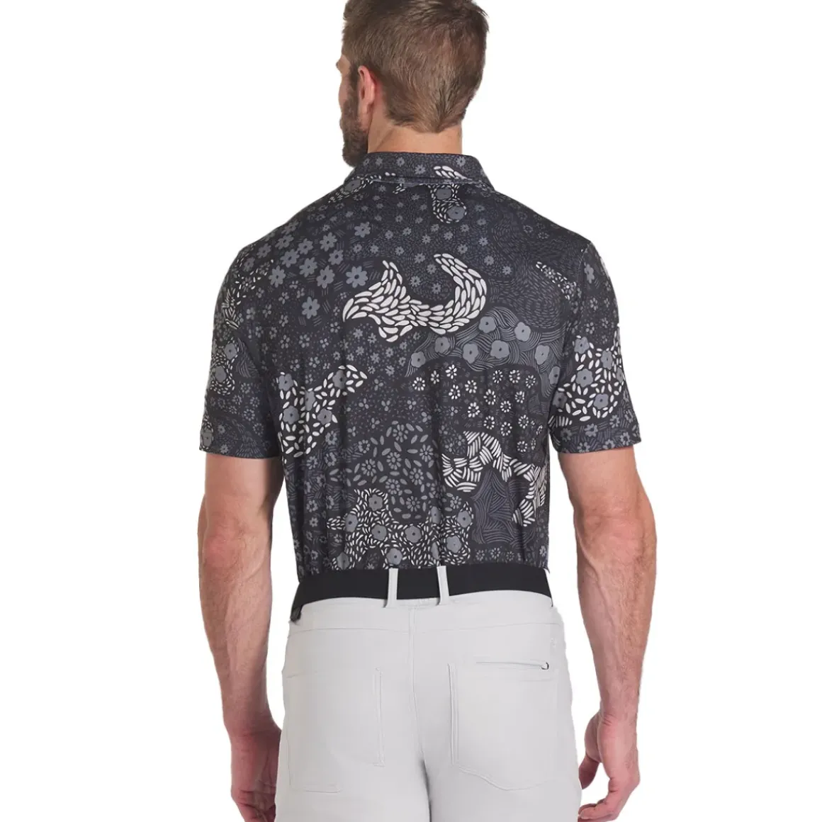 PUMA Men's CLOUDSPUN Bloom Golf Polo Shirt