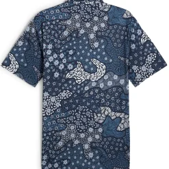 PUMA Men's CLOUDSPUN Bloom Golf Polo Shirt