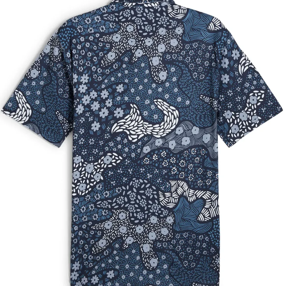 PUMA Men's CLOUDSPUN Bloom Golf Polo Shirt
