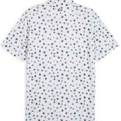 PUMA Men's CLOUDSPUN Floral Golf Polo Shirt