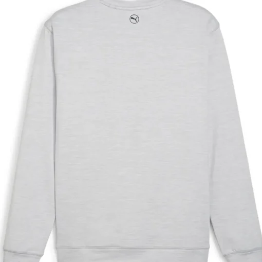 PUMA Men's CLOUDSPUN Patch Crewneck Golf Sweater
