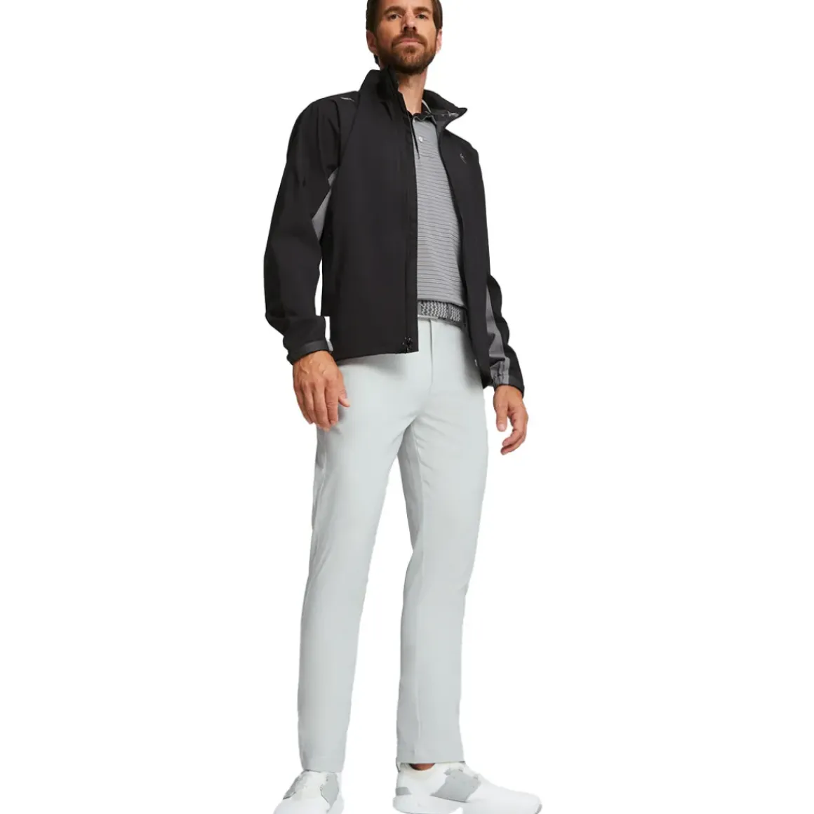 PUMA Men's DRYLBL Rain Waterproof Golf Jacket