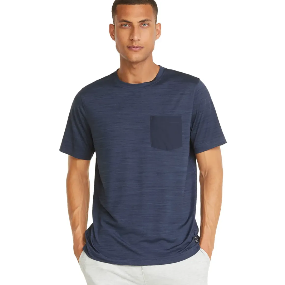 PUMA Men's EGW CLOUDSPUN Pushcart Pocket Golf T-Shirt