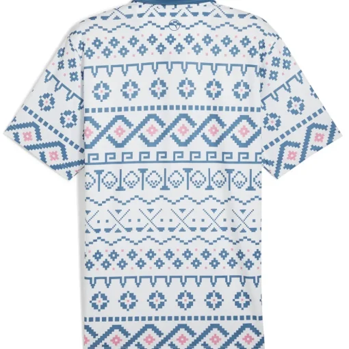 PUMA Men's Fair Isle Golf Polo Shirt