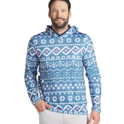 PUMA Men's Fair Isle Golf Hoodie