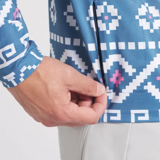 PUMA Men's Fair Isle Golf Hoodie