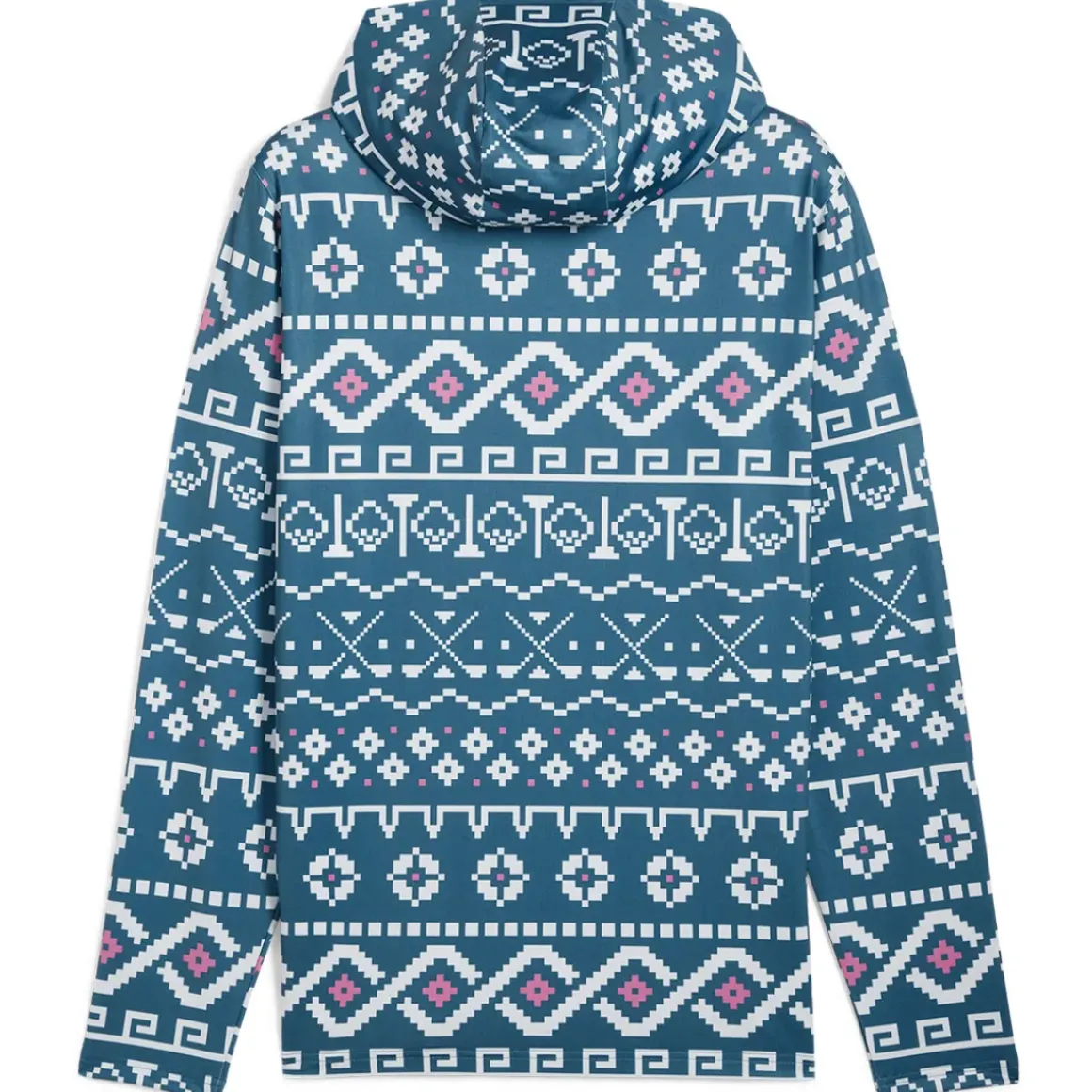PUMA Men's Fair Isle Golf Hoodie