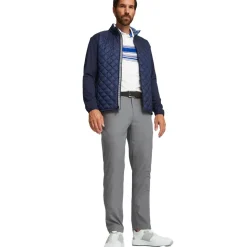 PUMA Men's Frost Quilted Full Zip Golf Jacket