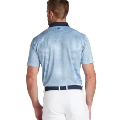 PUMA Men's Gingham Golf Polo Shirt