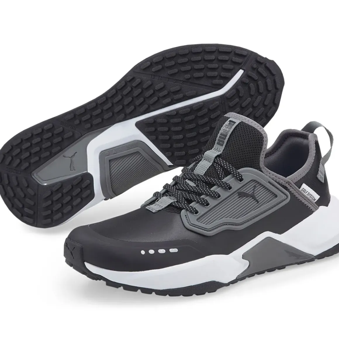 PUMA Men's GS-One Waterproof Spikeless Golf Shoes