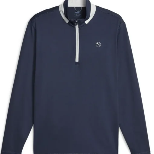 PUMA Men's Lightweight Quarter Zip Golf Midlayer
