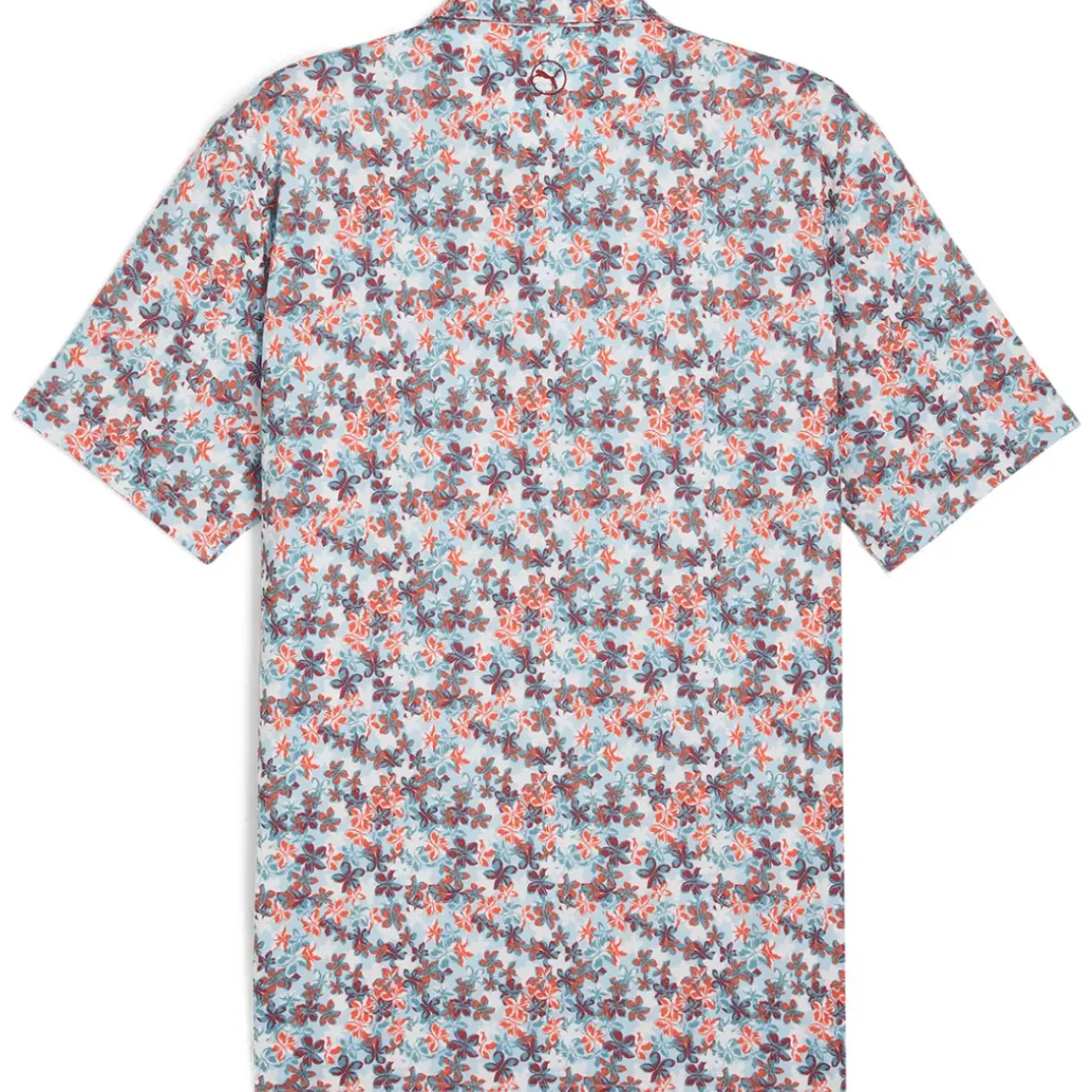 PUMA Men's MATTR Lillie Print Golf Polo Shirt